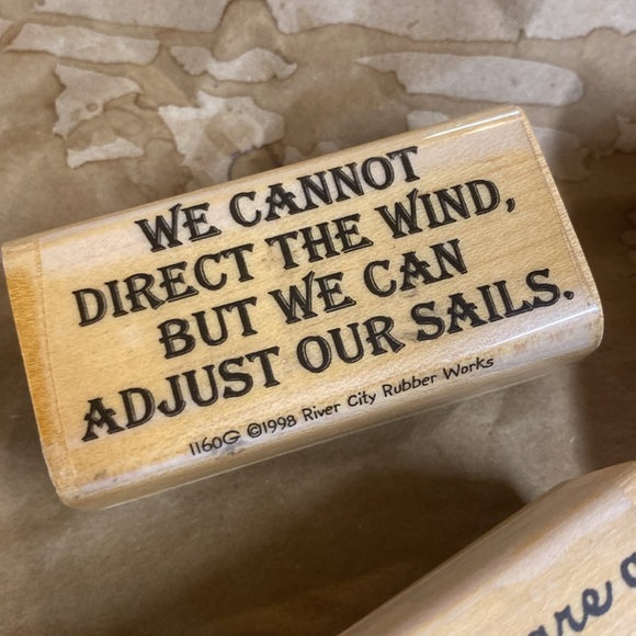 Bundle Wooden Ink Stamps - Picture 6 of 7